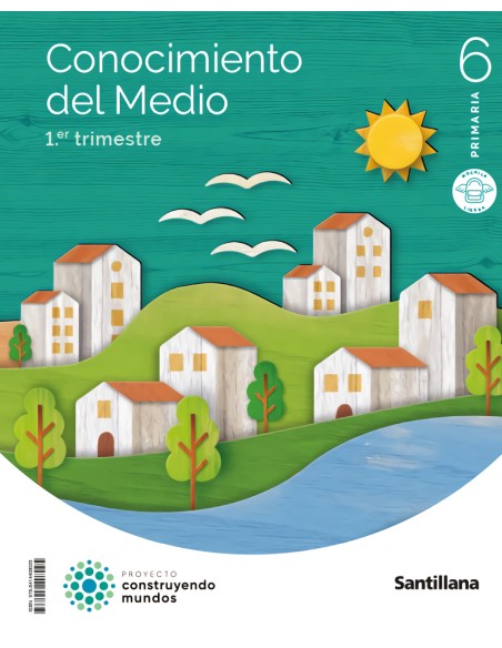 CONOCIMIENTO DEL MEDIO 6ºPRIMARIA TRIMESTRAL CONSTRUYENDO MUNDOS 2023